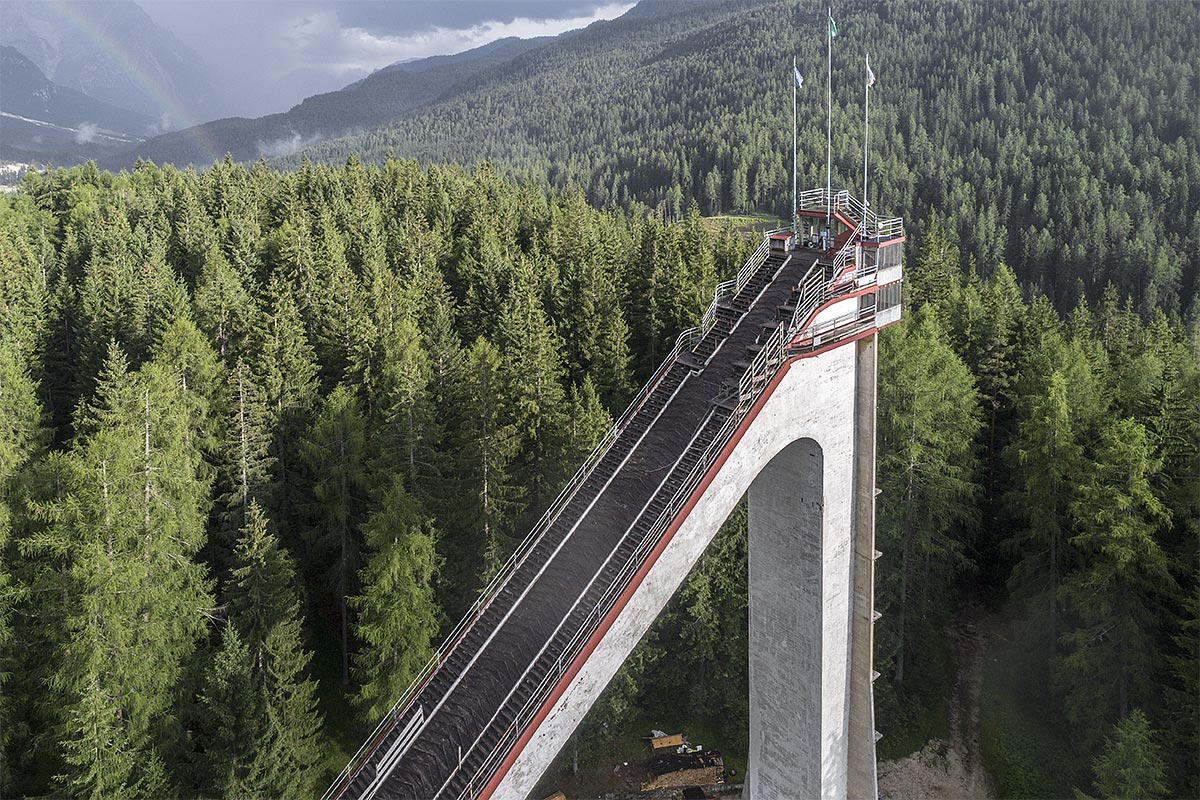 olympic spirit #42, italy, 2017 (ski jump olympics 1956 it was used until 1990 when it lost its fis-certification)