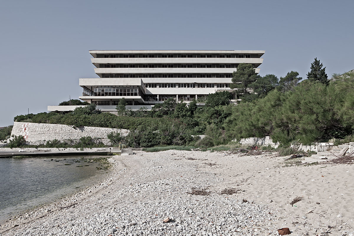 no vacancy #6, croatia, 2011 (military owned hotel during communist days. destroyed in the balkan war and never reopened)