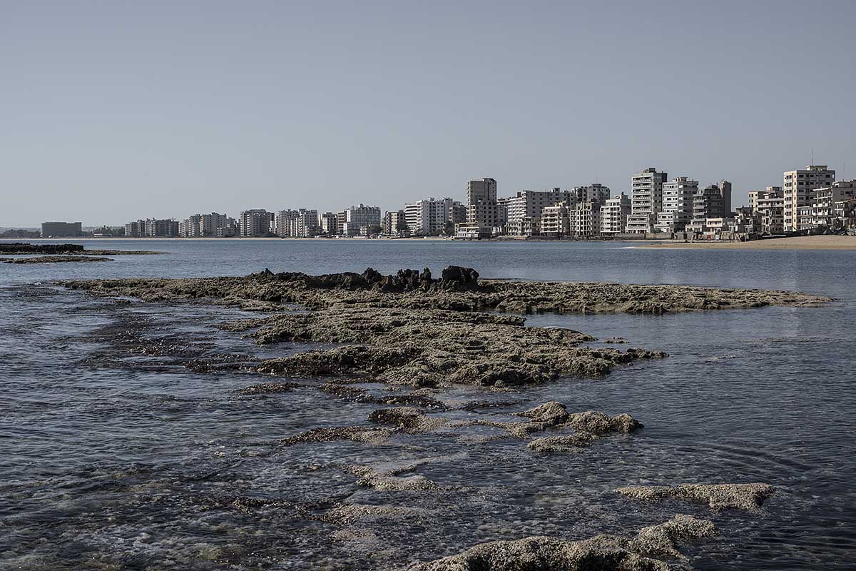buffer zone, no vacancy #41, n.cyprus, 2015 (varosha was abandoned over night when turkey invaded n.cyprus in 1974. 45 hotels remain off limits and after 40y are damaged beyond repair)