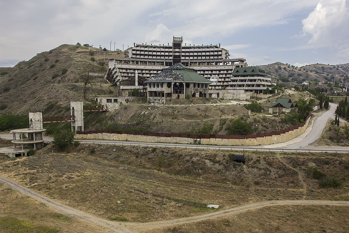 no vacancy #22, crimea, 2012 (unfinished hotel from the days of the ussr)