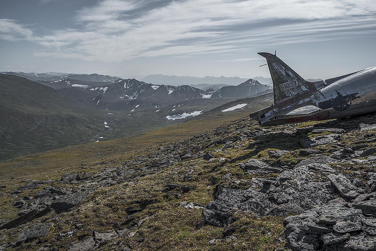 steep learning curve, happy end #1.4, canada, 2012 (douglas c-47, flying too low during a search mission in Feb50, all 10 on board survived)