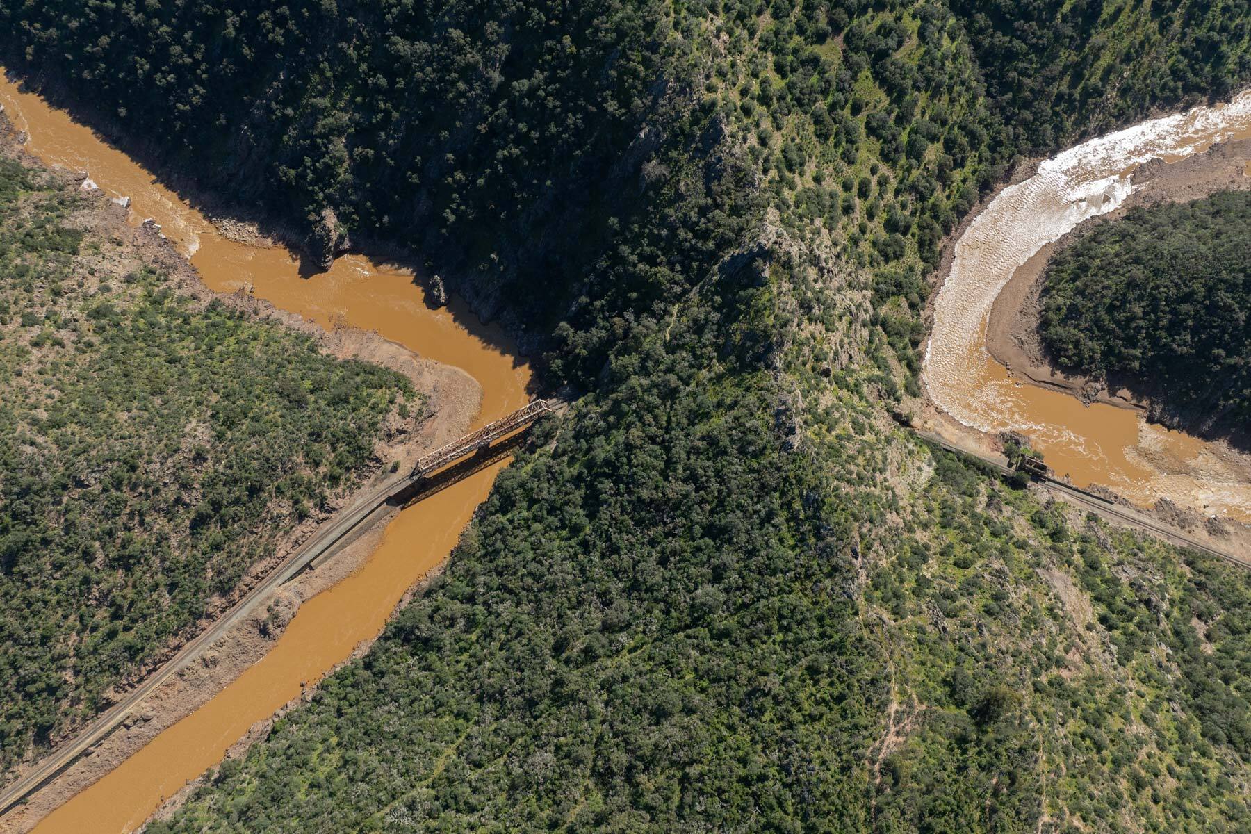 rio tinto, lost track #90, spain, 2025 (the 84km railway from the rio tinto mine to the port of huelva was built in 1876 when the mine was bought by an english company and ran until 1984. it was the busiest mining railway in spain)